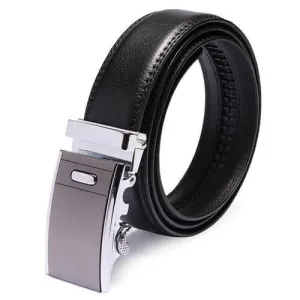 Mens Automatic Buckle Business New Design Leather Cowhide Belt