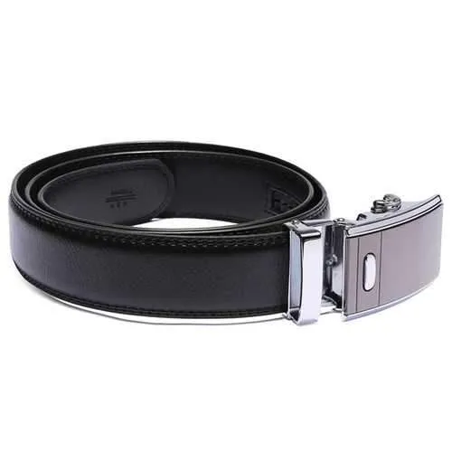 Mens Automatic Buckle Business New Design Leather Cowhide Belt