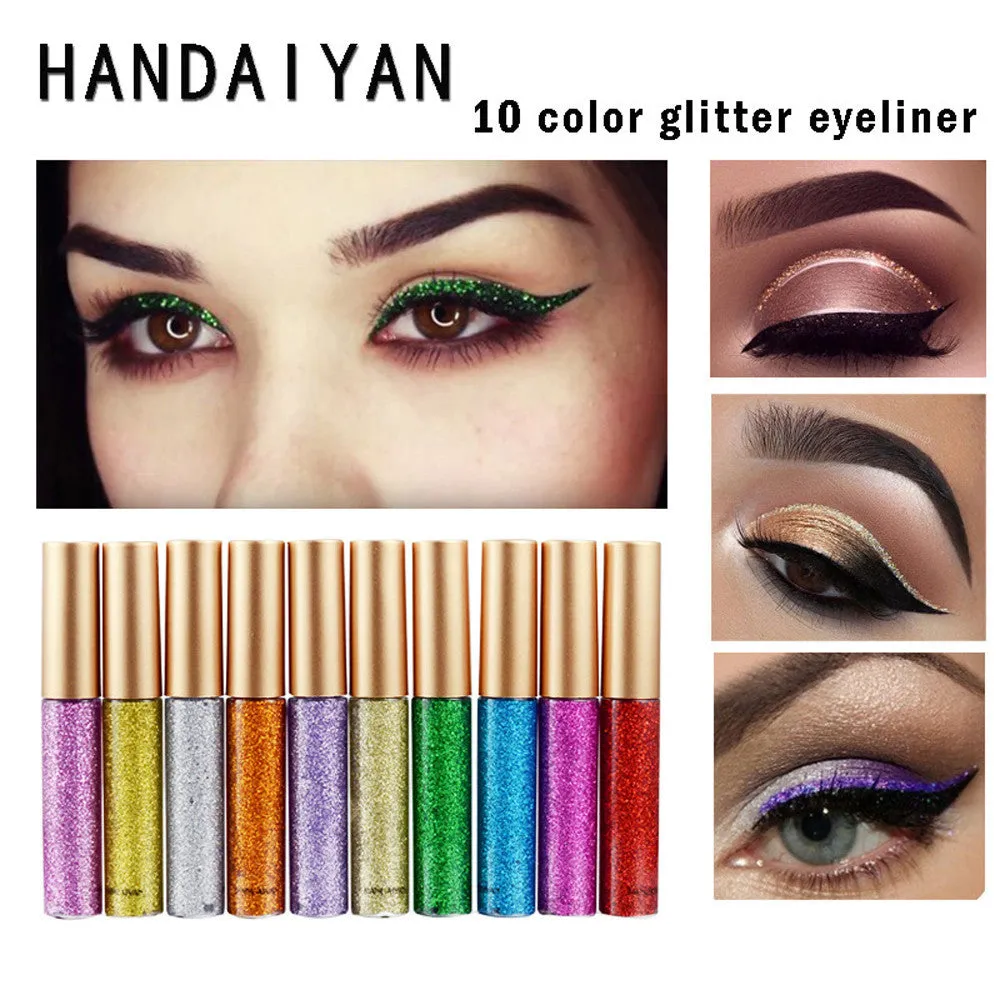 Metallic Shiny Smoky Eyes Eyeshadow Glitter