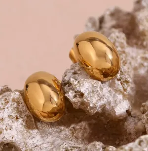 Minimalist Hollow Stud Earring