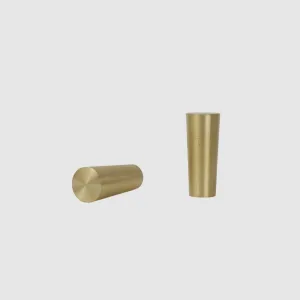 Minimalist Tapered Drawer Pull / Knob - Pair