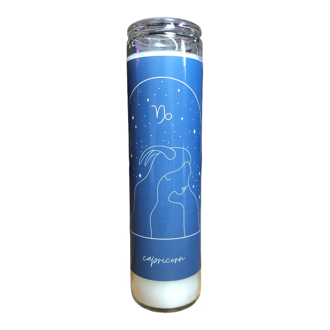 Minimalist Zodiac Devotional Candle