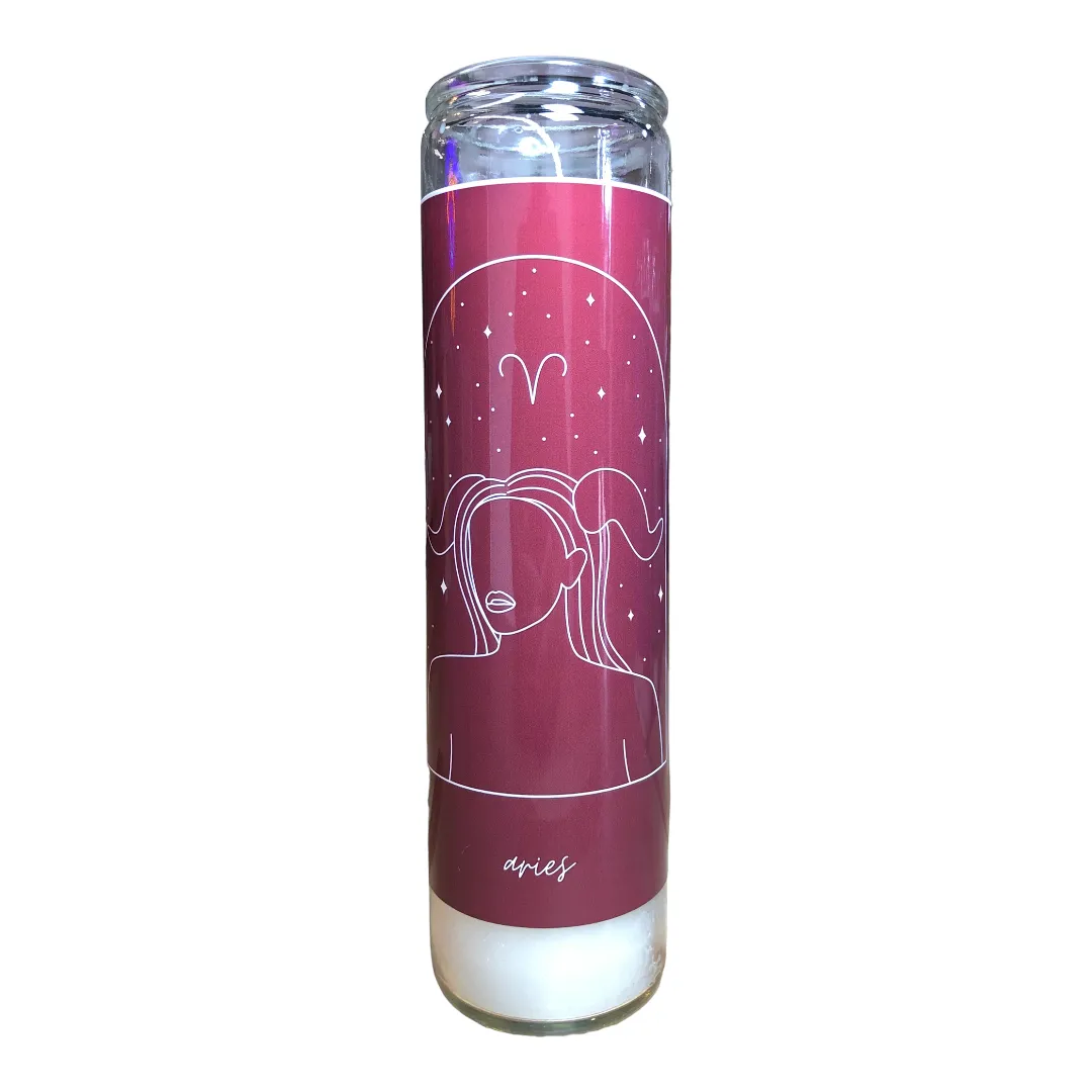 Minimalist Zodiac Devotional Candle