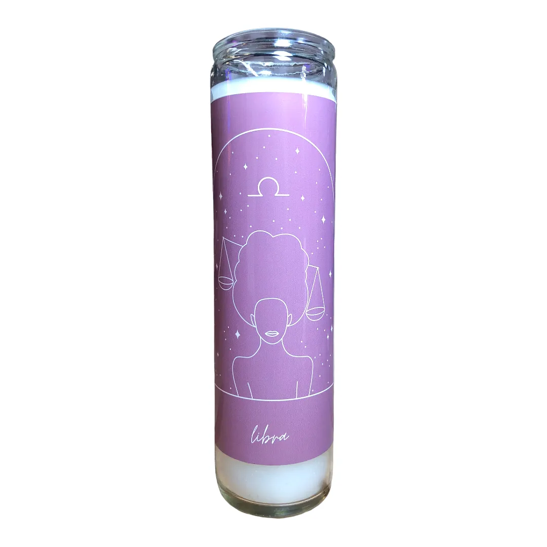 Minimalist Zodiac Devotional Candle