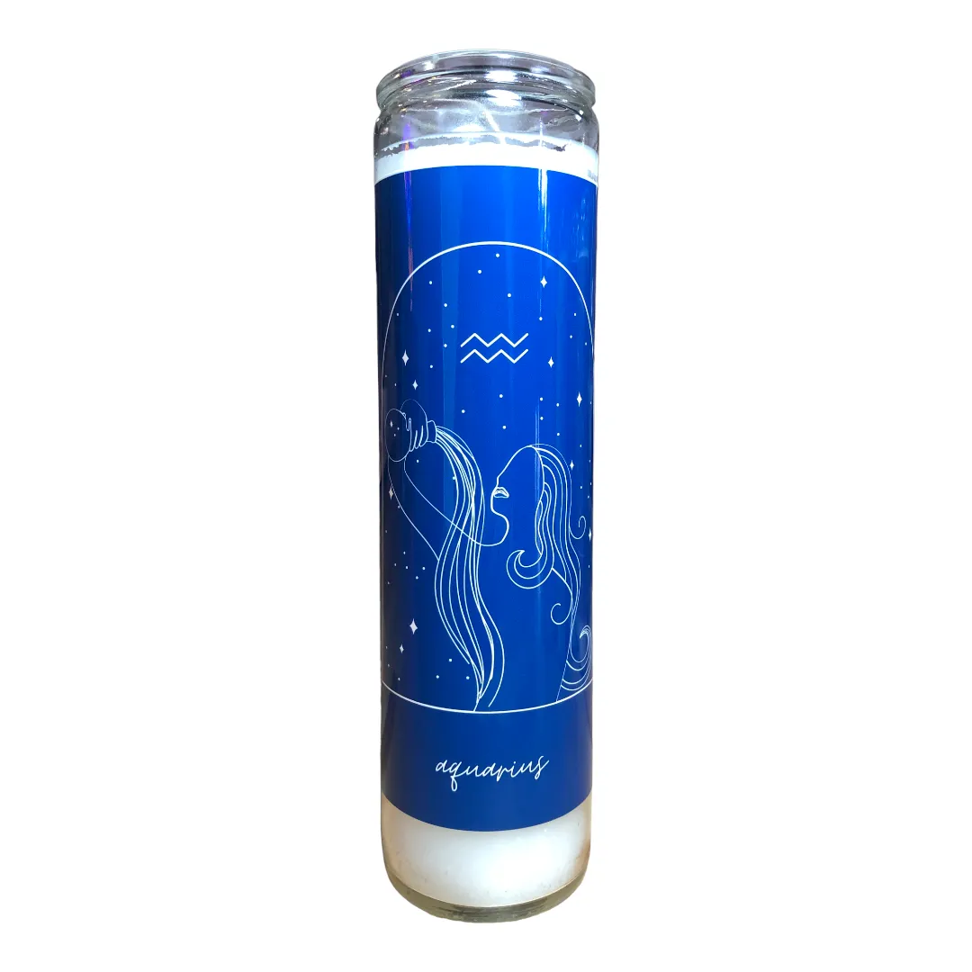 Minimalist Zodiac Devotional Candle