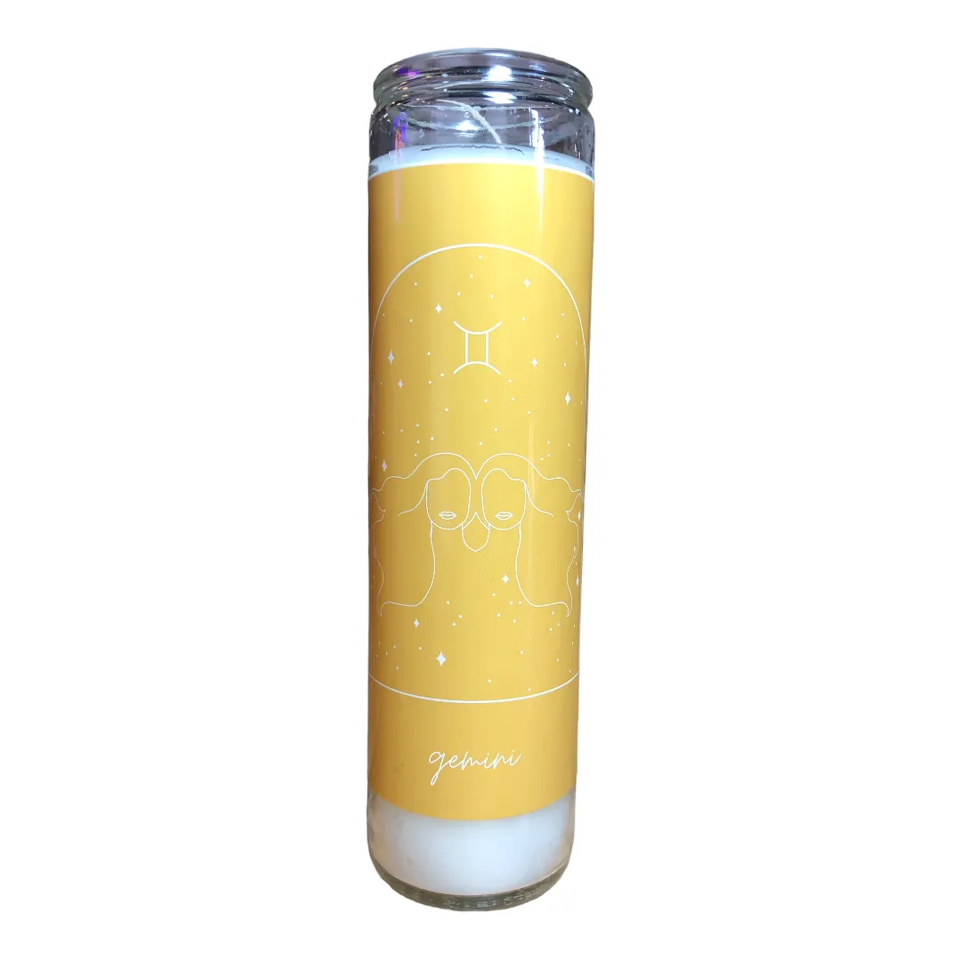 Minimalist Zodiac Devotional Candle