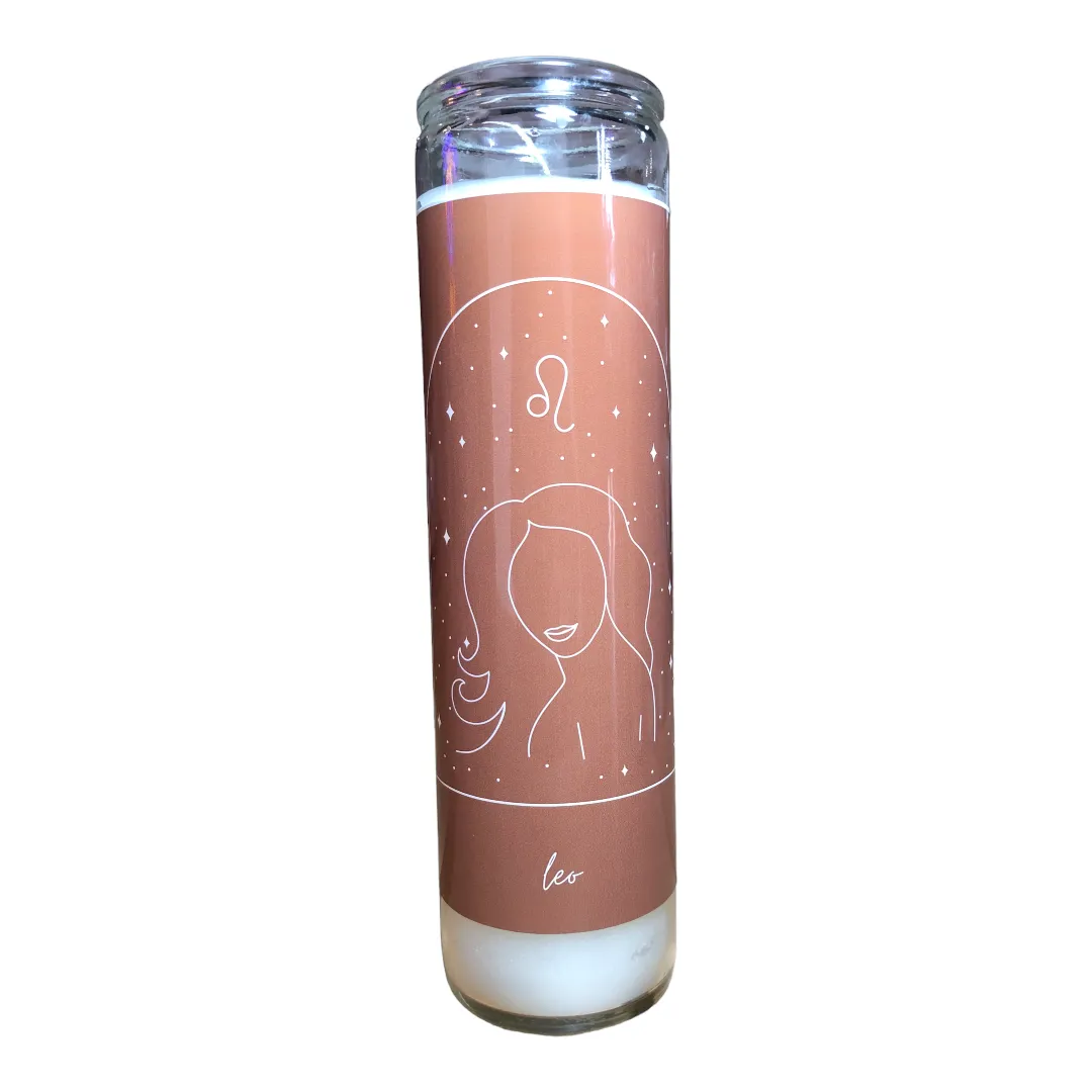 Minimalist Zodiac Devotional Candle