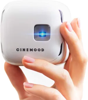 NEW CINEMOOD Portable Movie Theater - Includes Educational Disney Content, Streams Netflix, Videos and YouTube - Anytime, Anyplace - Includes Box, No Manual - Retails $299 