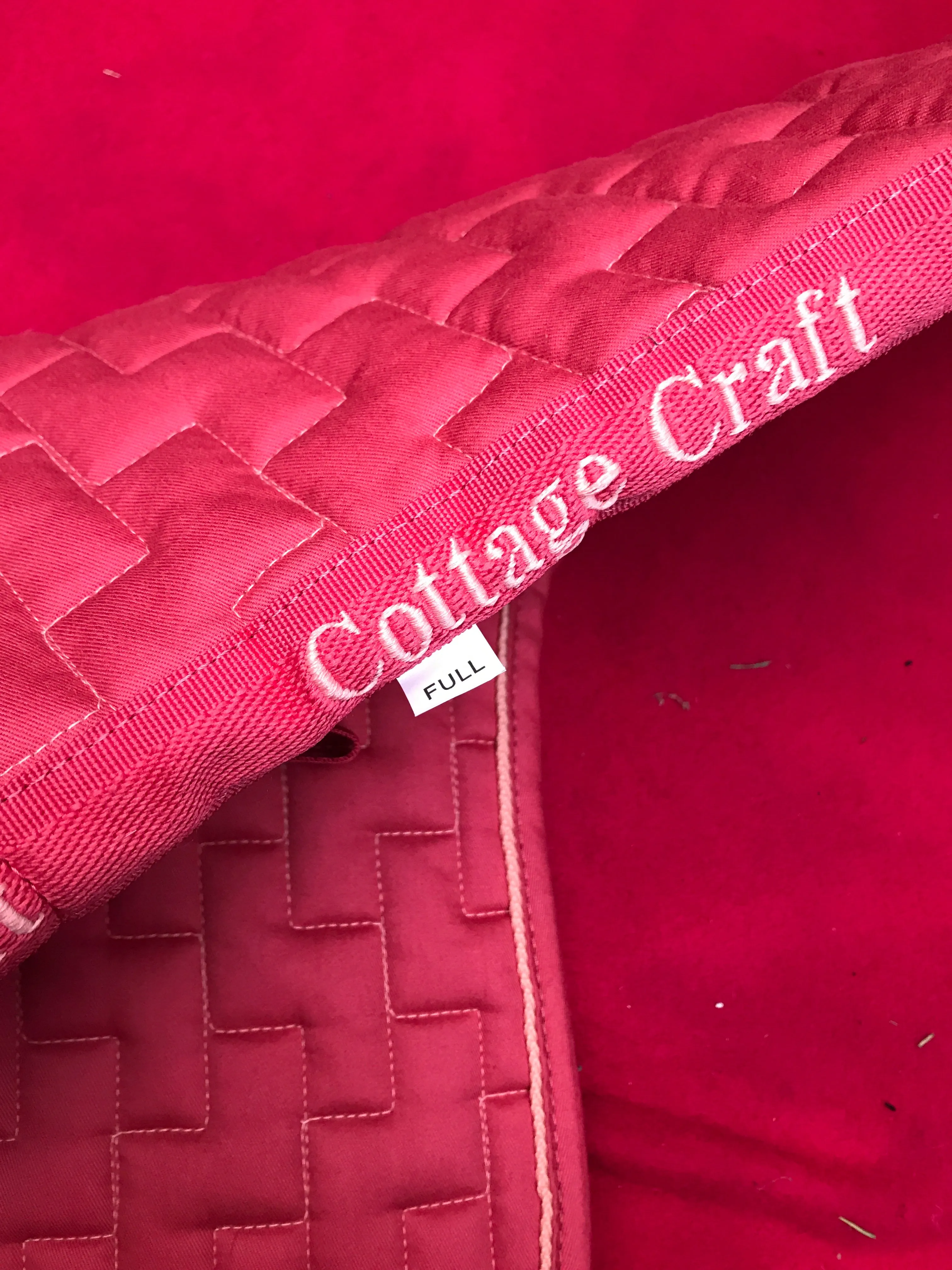 NEW cottage Craft numnah Full FREE POSTAGE