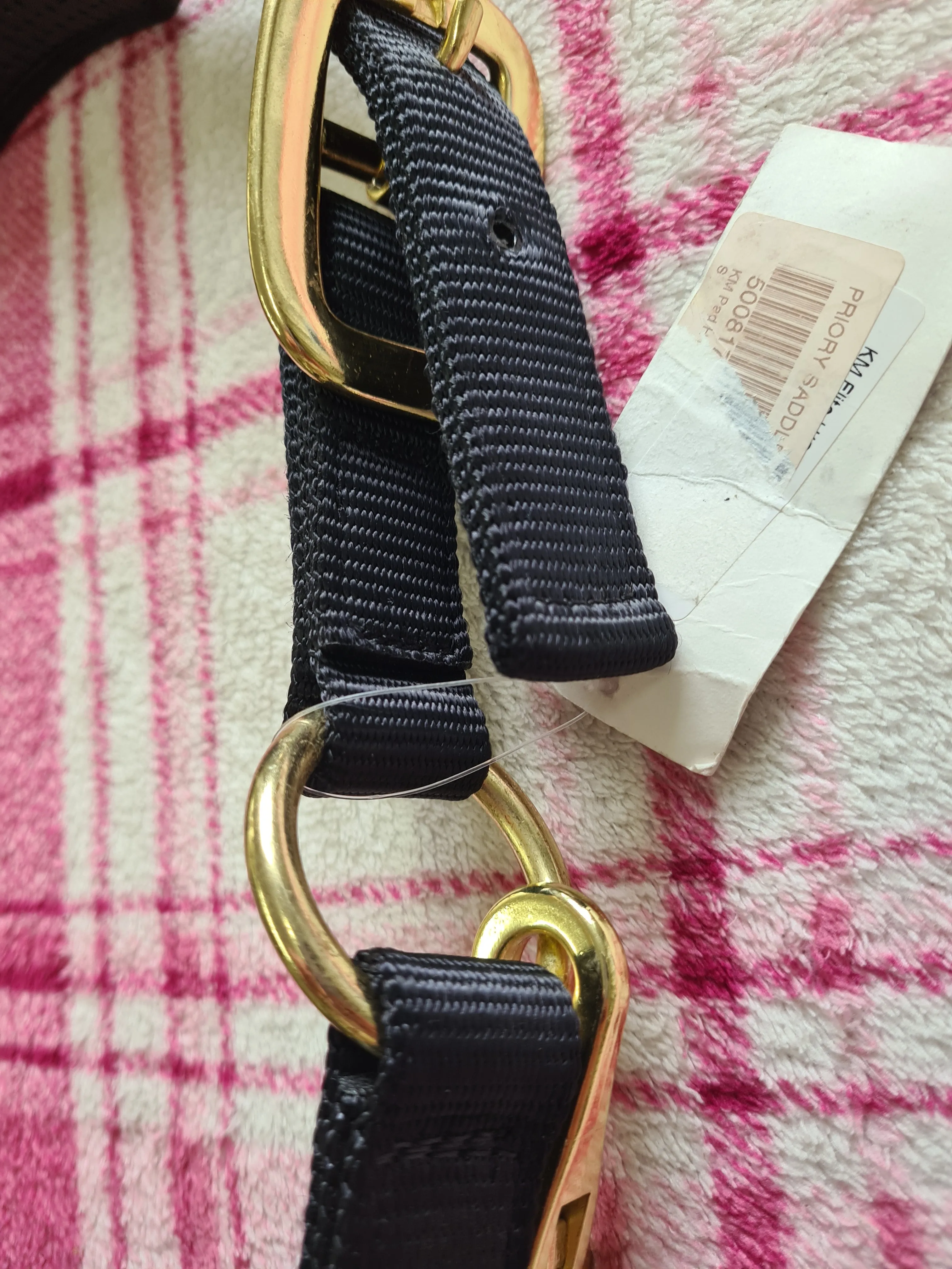 New with tags KM Elite black pony head collar FREE POSTAGE ✅️