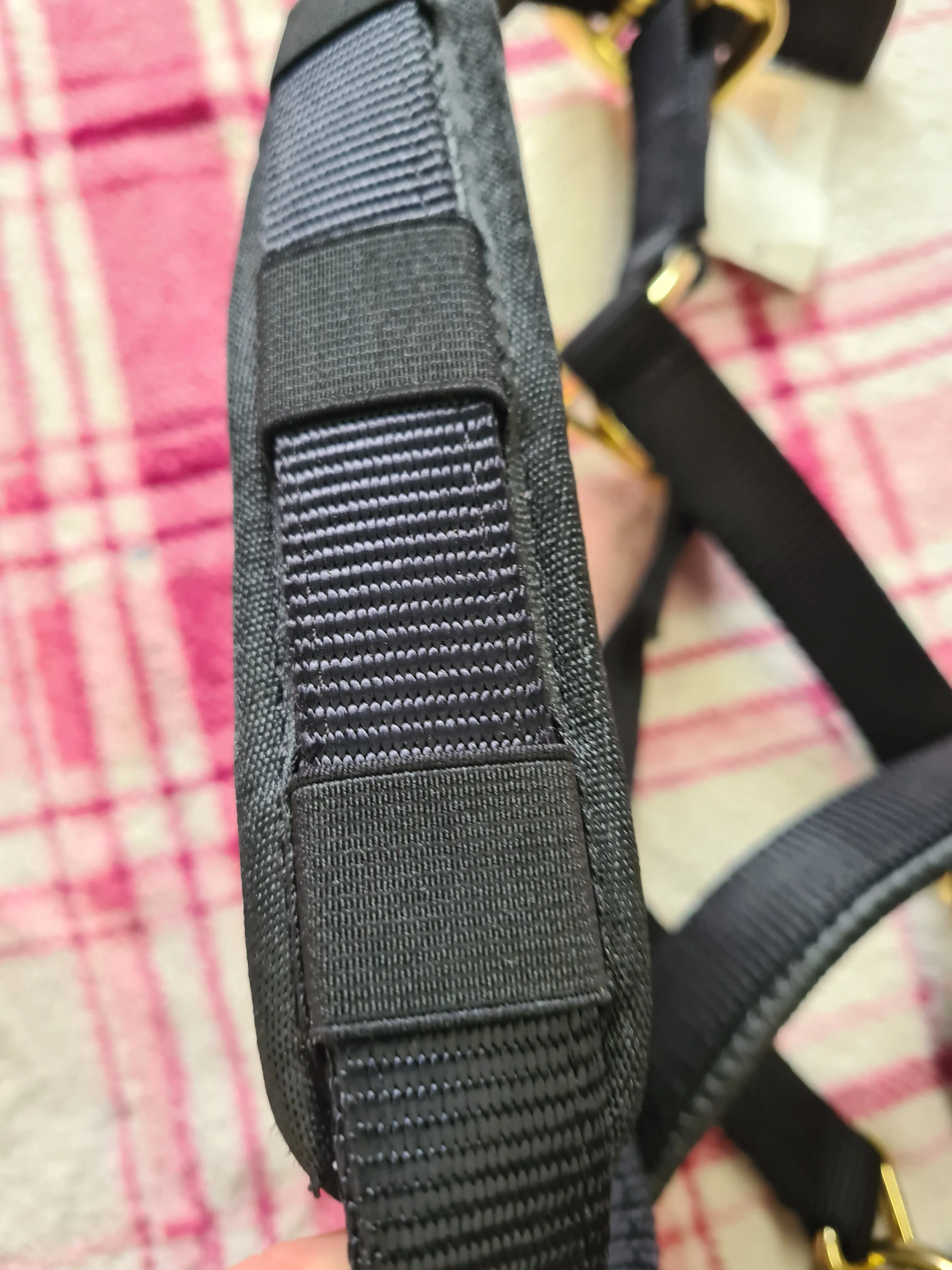 New with tags KM Elite black pony head collar FREE POSTAGE ✅️