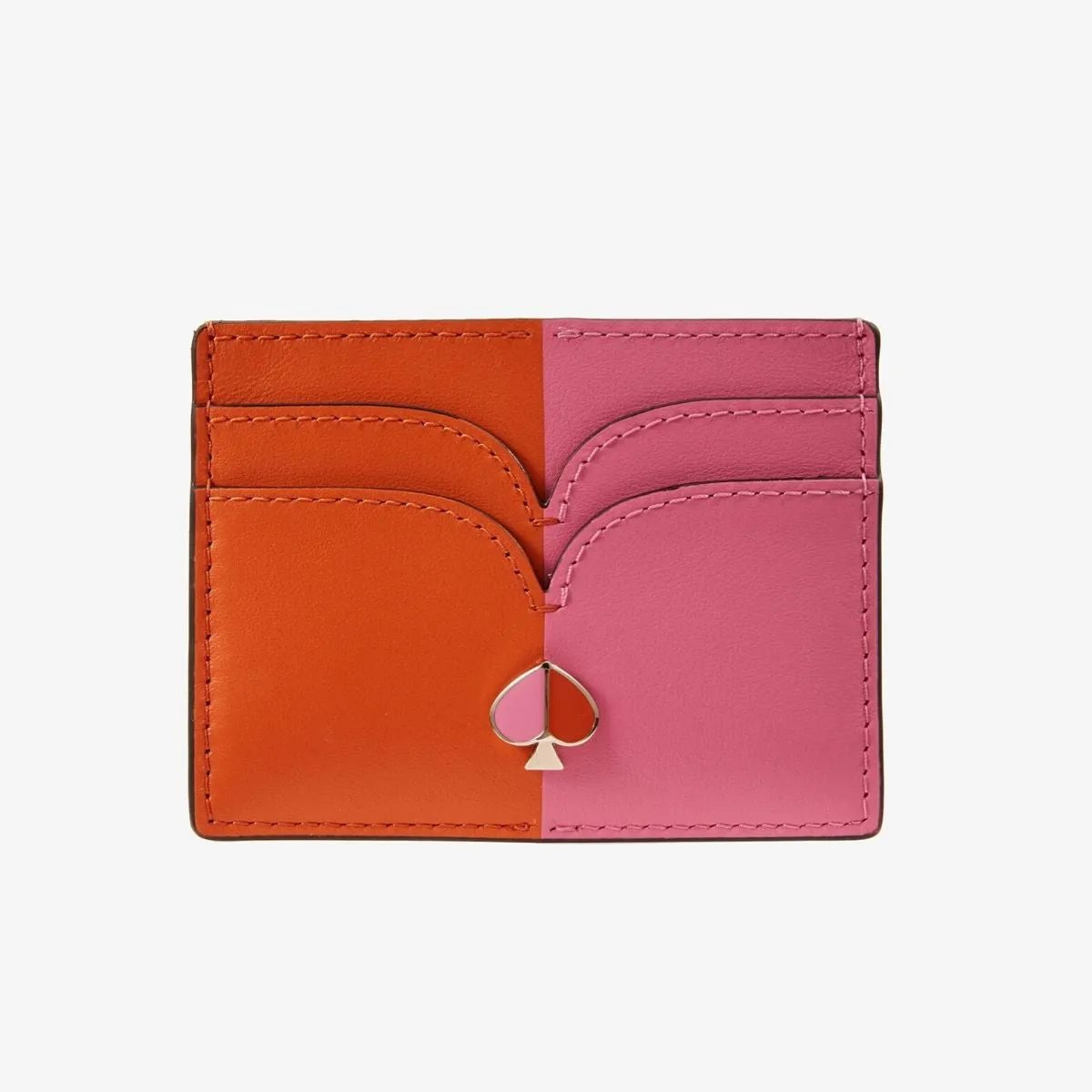 Nicola Bicolor Juicy Orange and Hibiscus Tea Cardholder