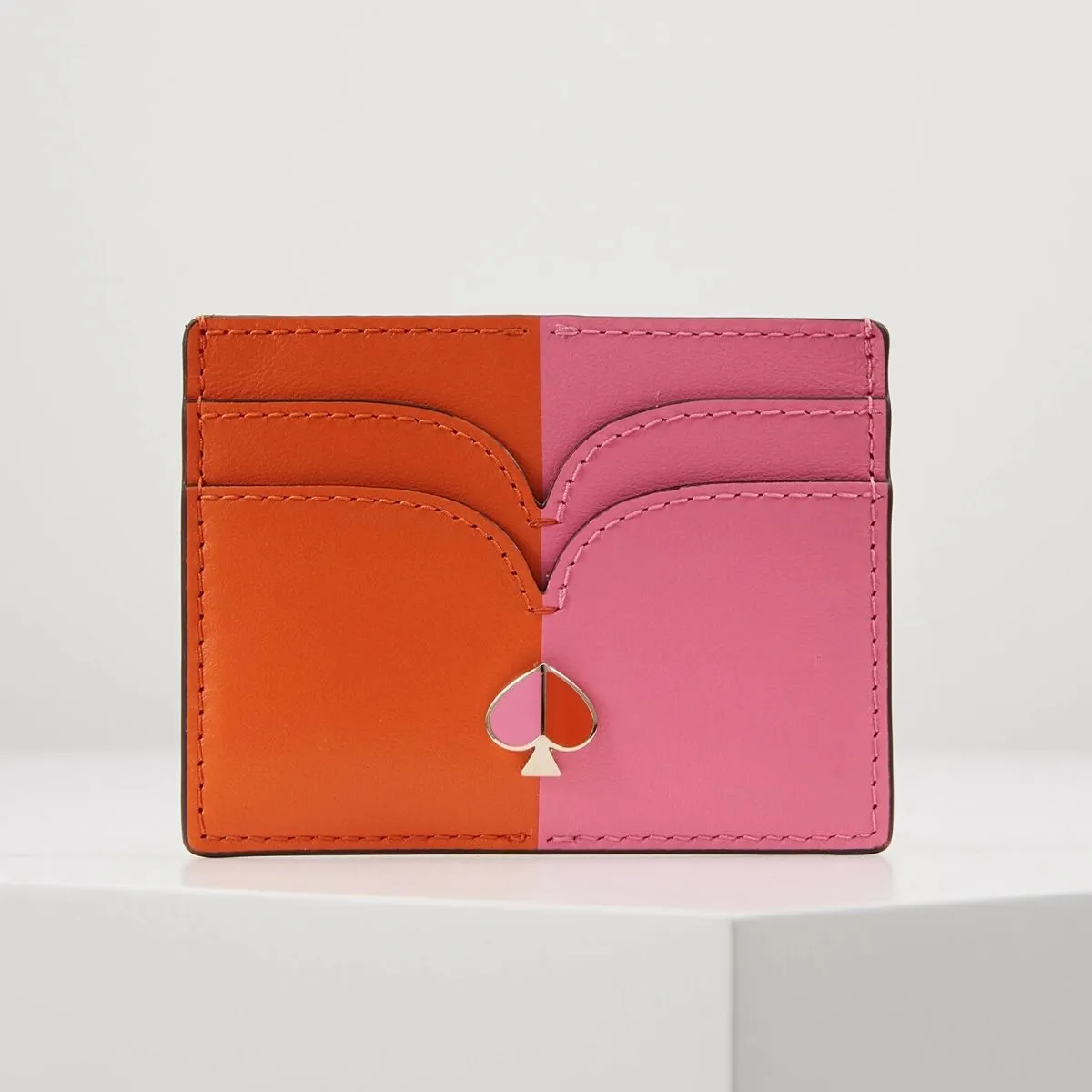 Nicola Bicolor Juicy Orange and Hibiscus Tea Cardholder