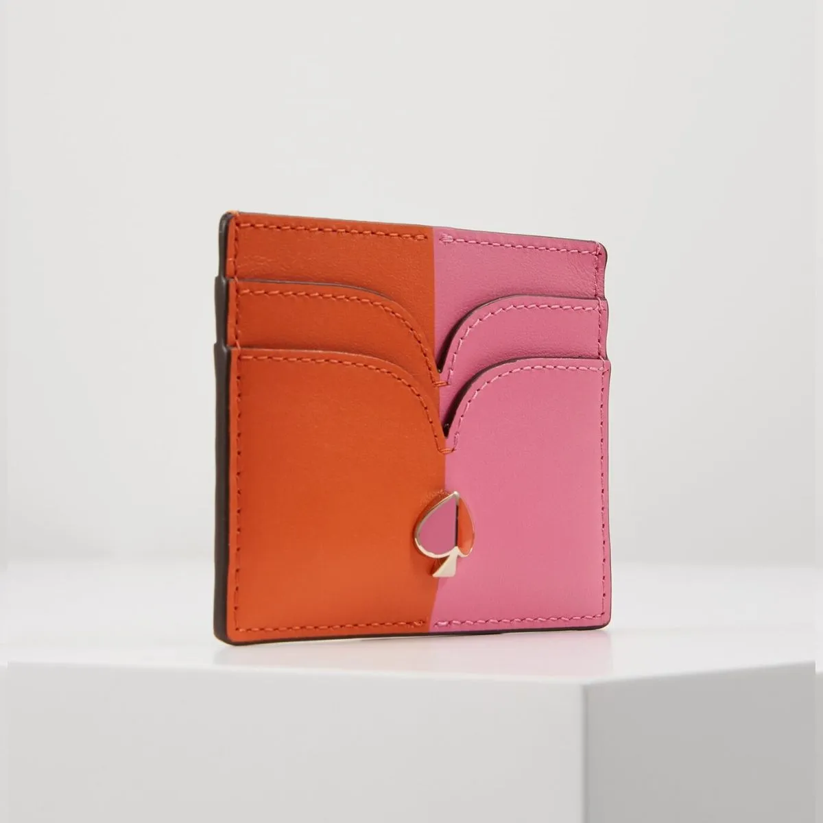 Nicola Bicolor Juicy Orange and Hibiscus Tea Cardholder