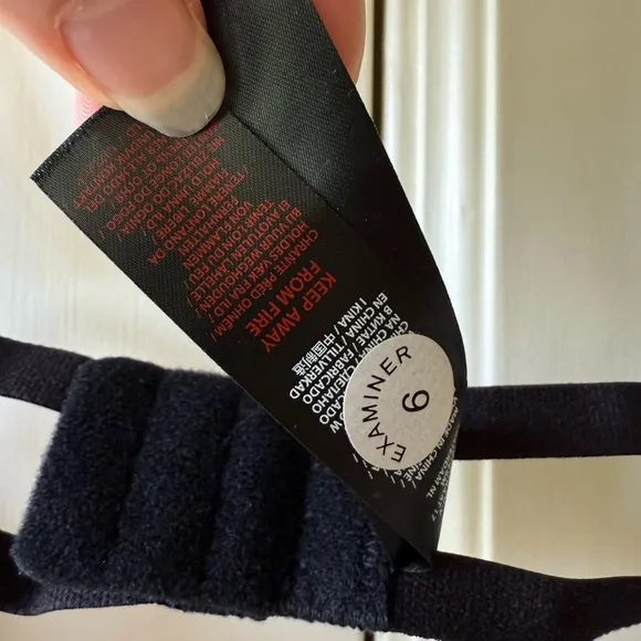NWT BLUEBELLA Tallulah Open Wired Bra in Black Size 36B