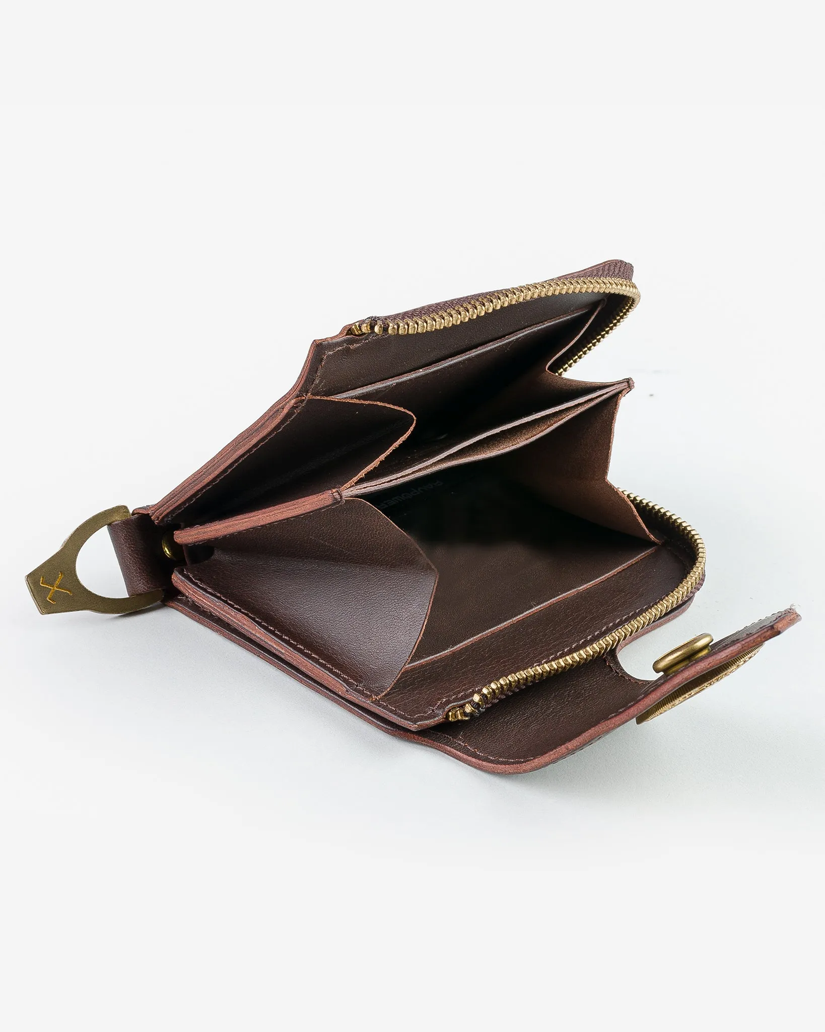 OGL Condor Zip Wallet - Brown