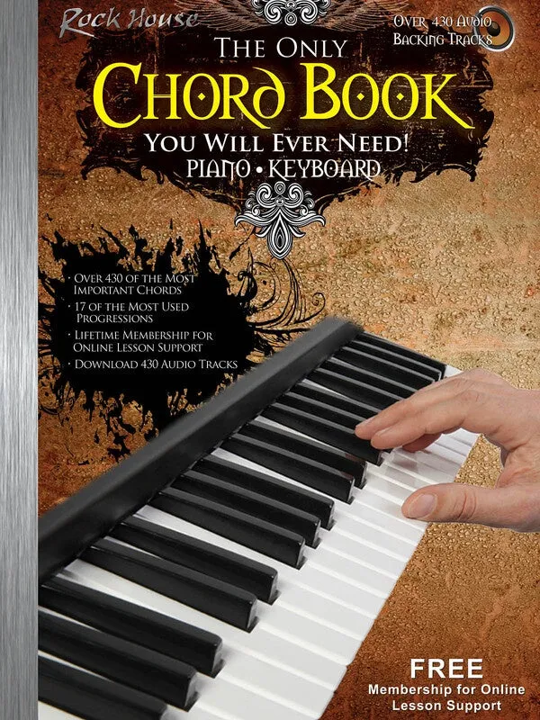ONLY CHORD BOOK YOU WILL EVER NEED! KEYBOARD