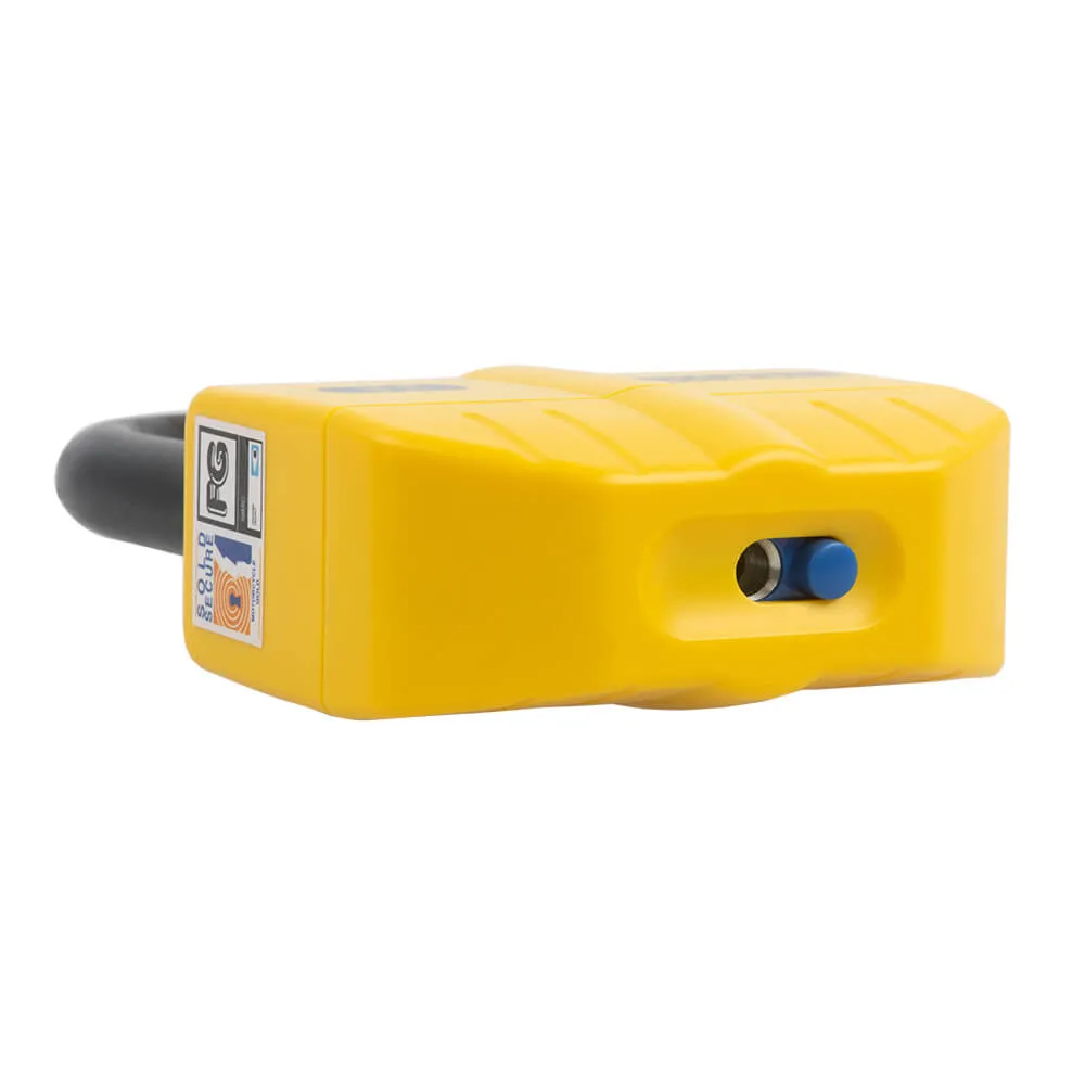 Oxford Boss Alarm 14mm Disc Lock Yellow