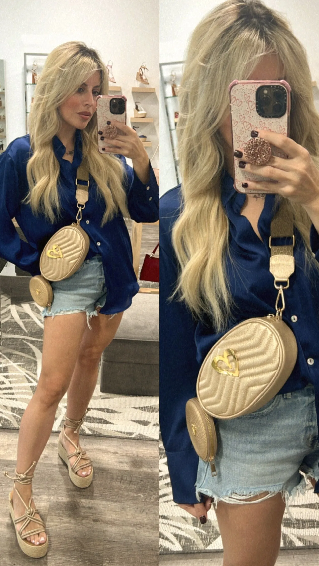 Pamela Multi Bag - Gold