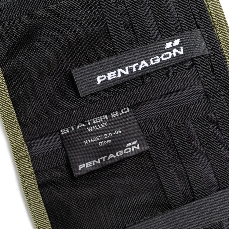 Pentagon Stater 2.0 Fabric Wallet