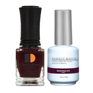 PERFECT MATCH DUO – PMS132 MAROONSCAPE