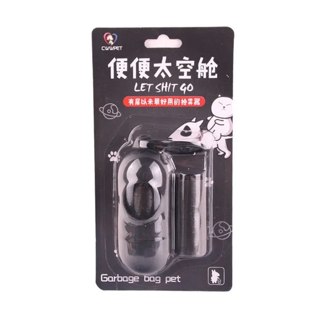 Pet Toy Dog Poop Bag Dispenser Waste Garbage Bags Carrier Holder Dispenser   Poop Bags 15pcs/Rolls Pet Waste Poop Bag Dog Toy