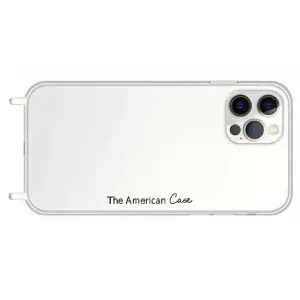Phone Case Transparent Silicone Shockproof With Loops For Straps