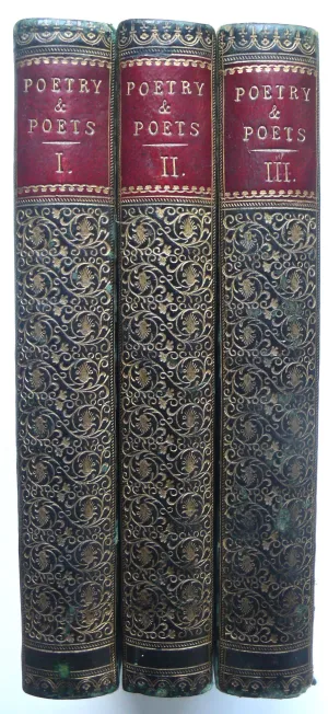 Poetry and Poets by Richard Ryan 1830
