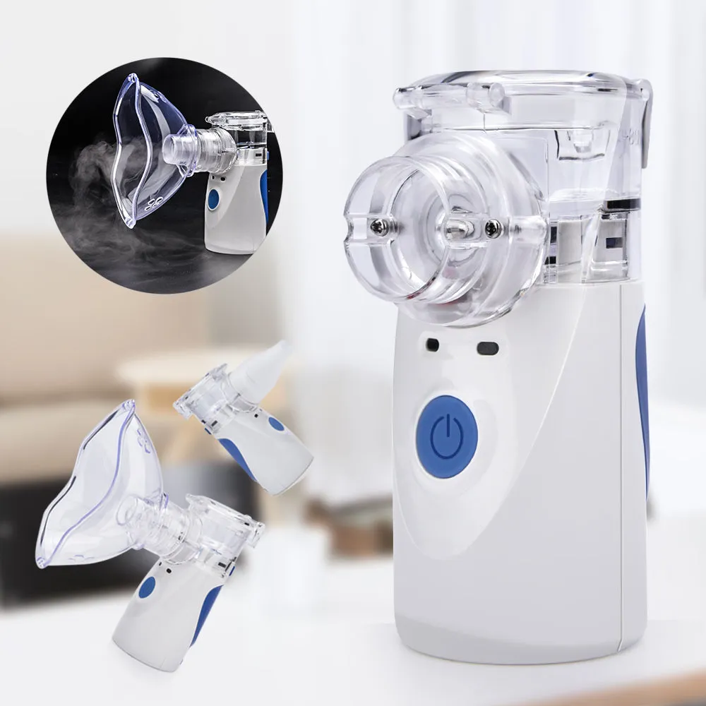 Portable Mesh Nebulizer &  Ultrasonic Steaming Inhaler