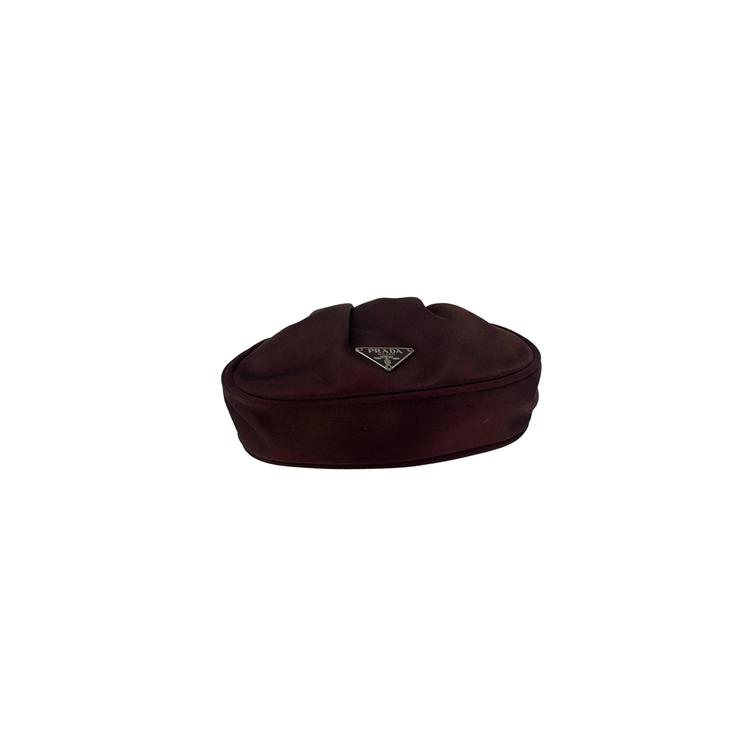 Prada Maroon Mini Chain Bag