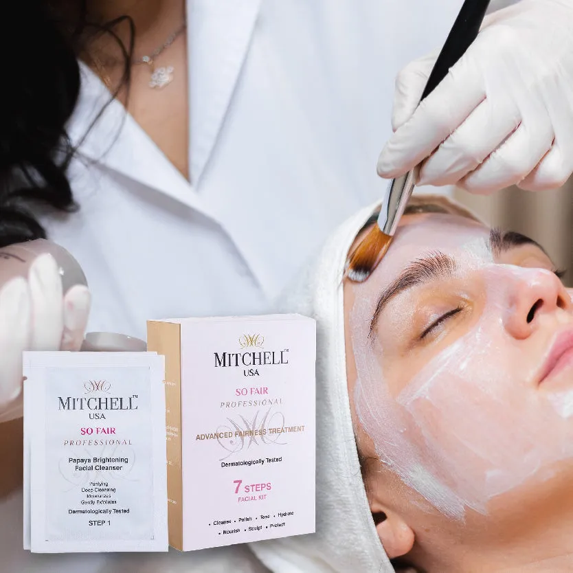 PROFESSIONAL - 7-Steps Facial Kit – Advanced Radiance Treatment