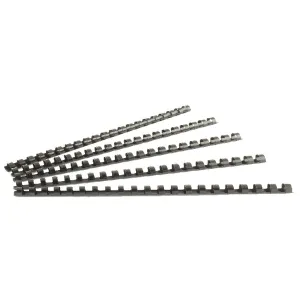 Q-Connect Black 10mm Binding Combs (100 Pack) KF24020
