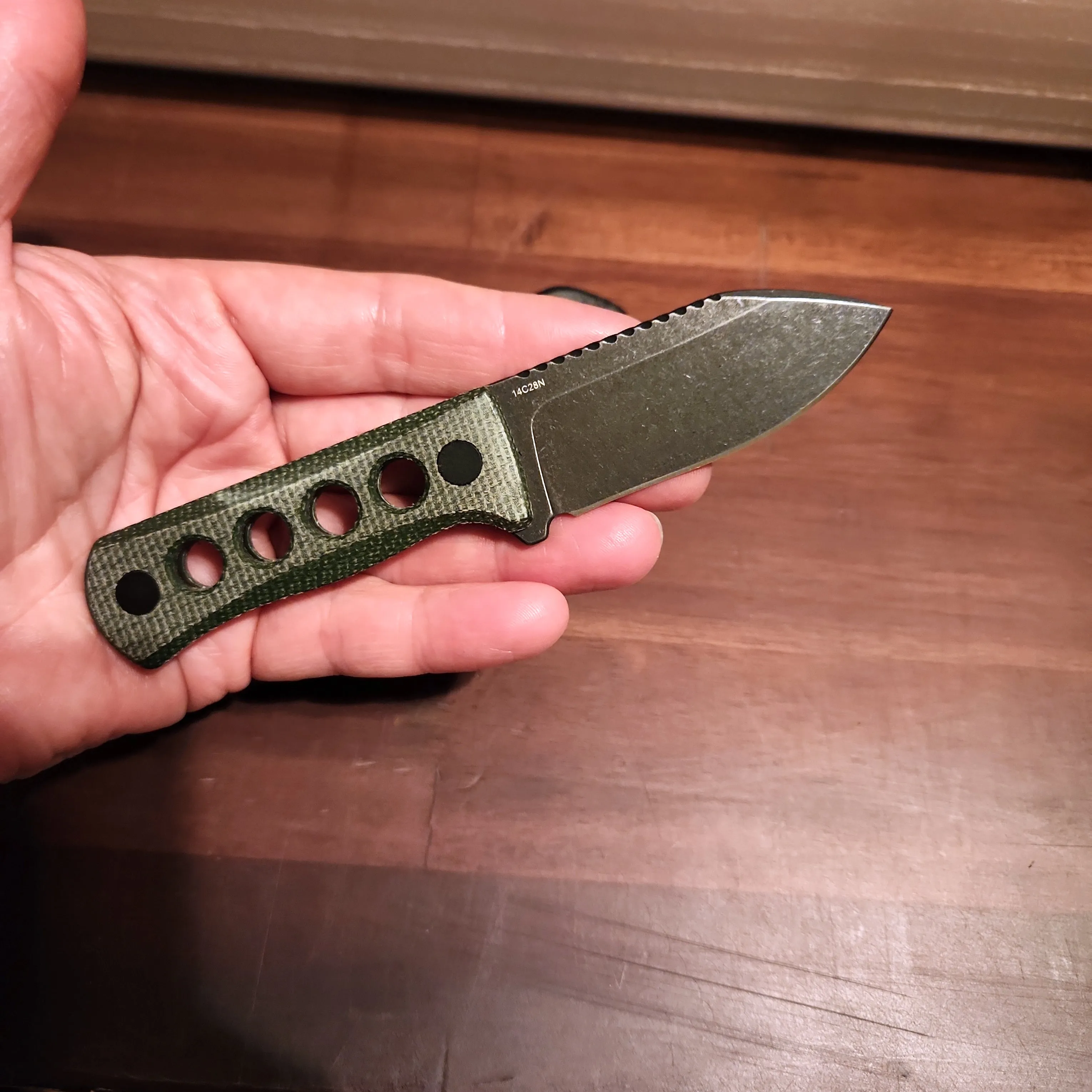 QSP Canary K.N.I.F.E with handcrafted leather Sheath