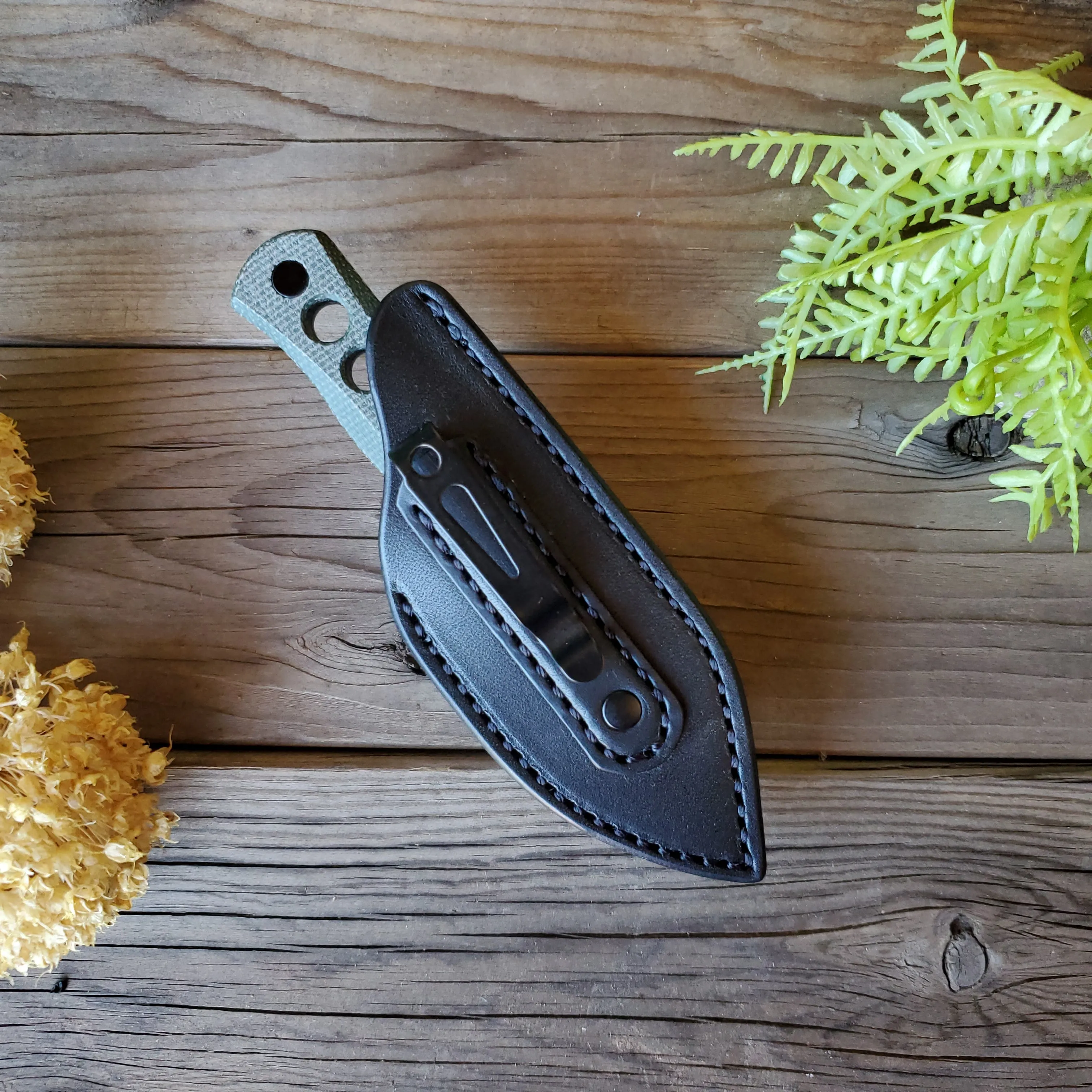QSP Canary K.N.I.F.E with handcrafted leather Sheath