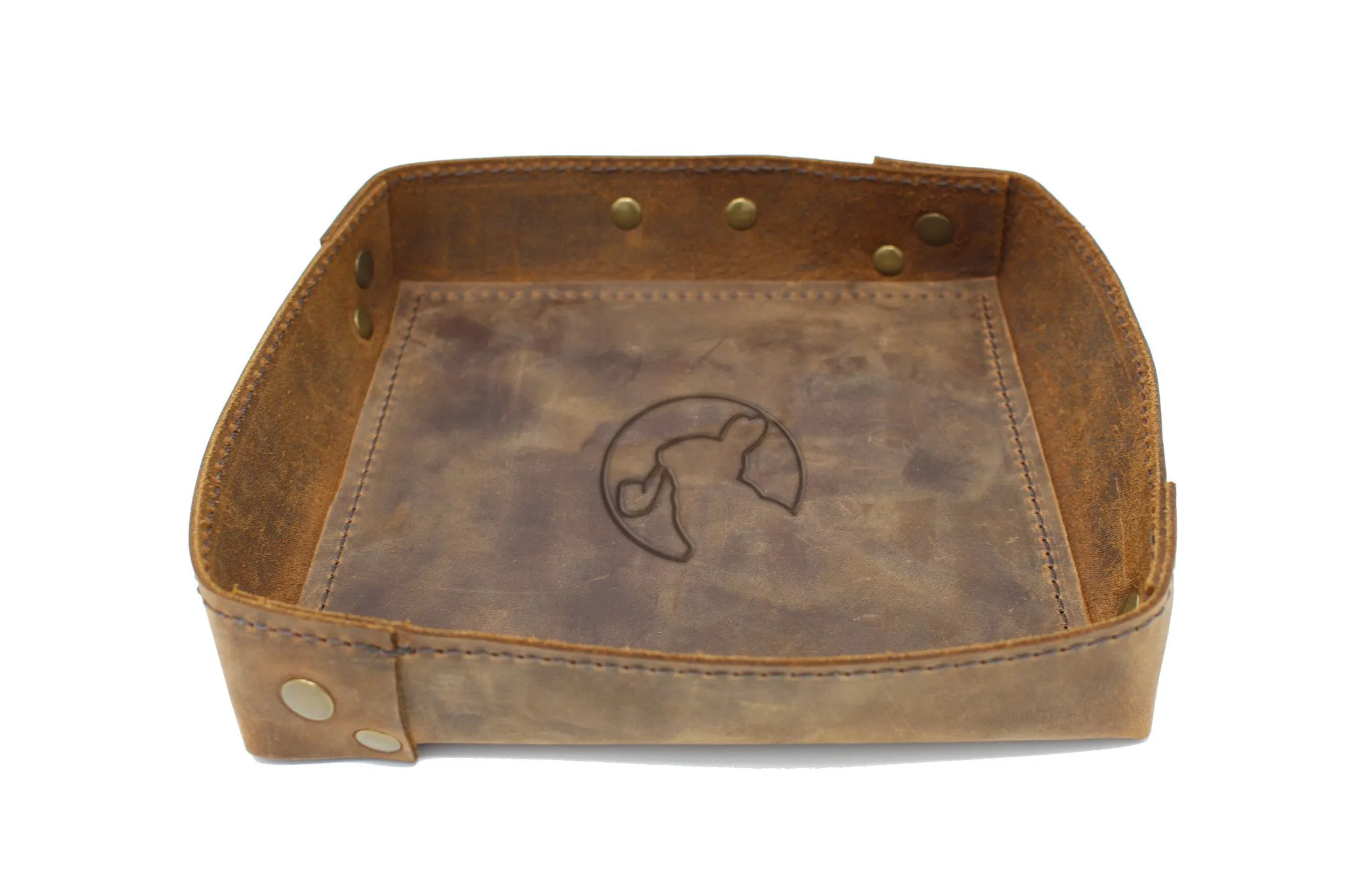 Rabbit Room Leather Valet Tray