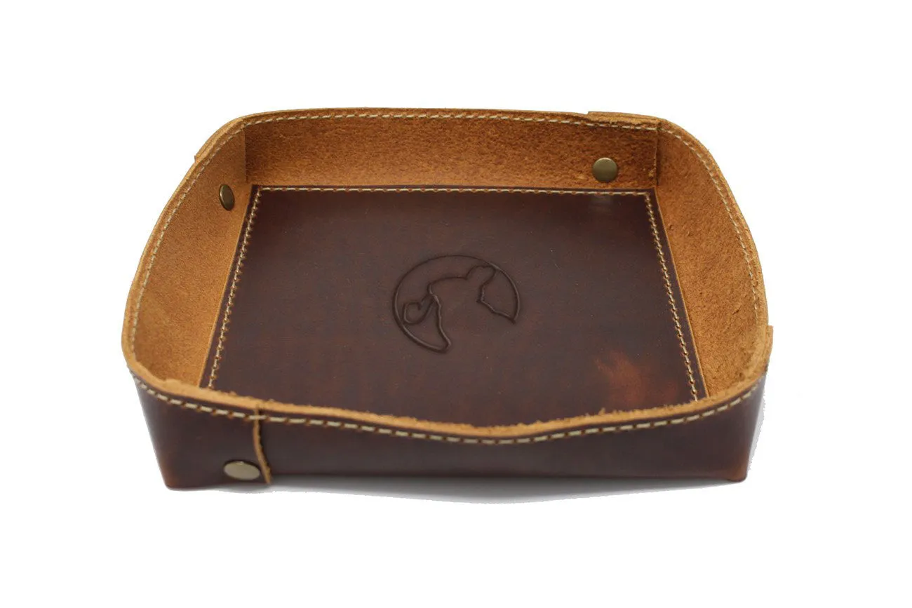 Rabbit Room Leather Valet Tray