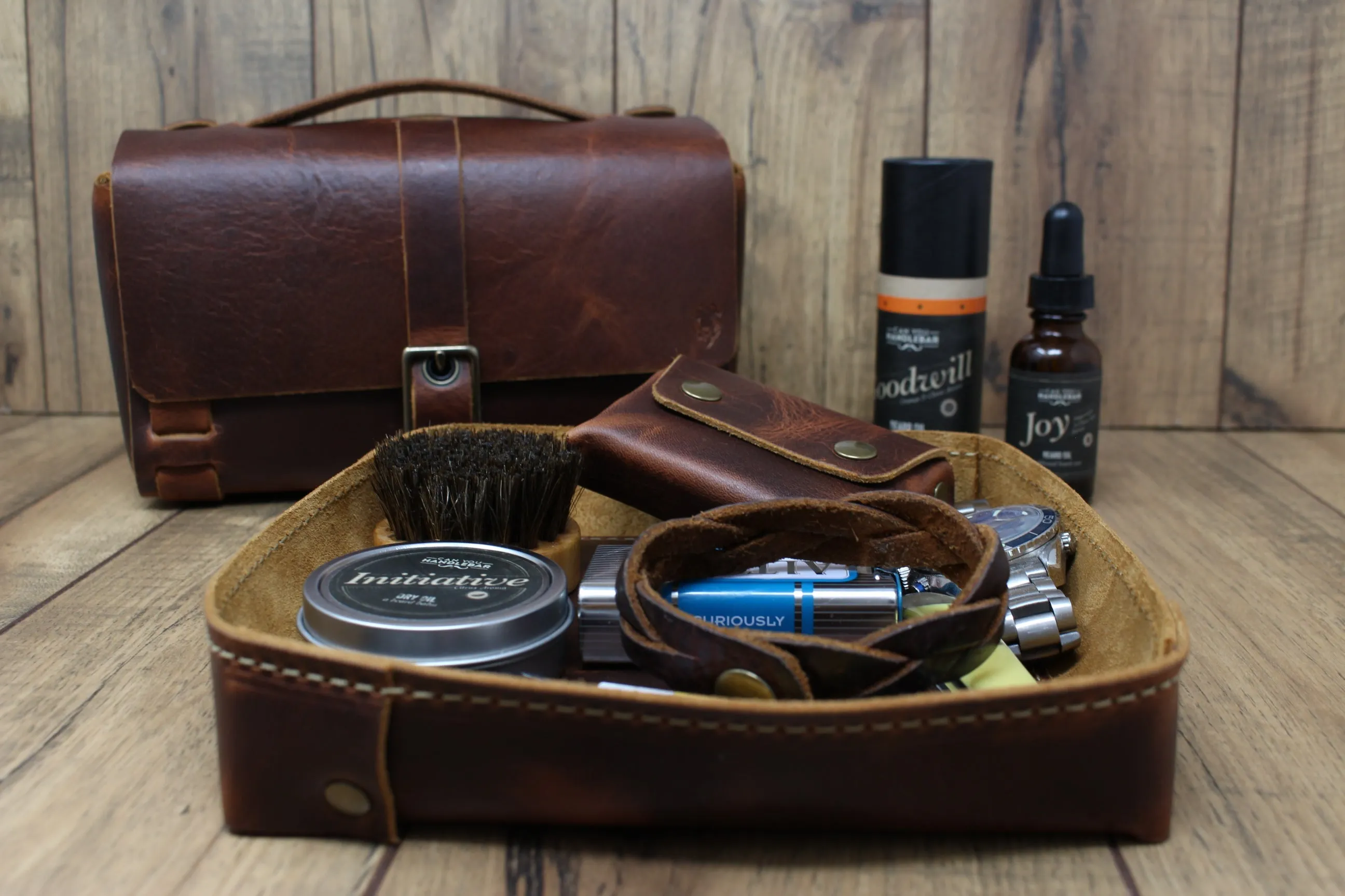 Rabbit Room Leather Valet Tray