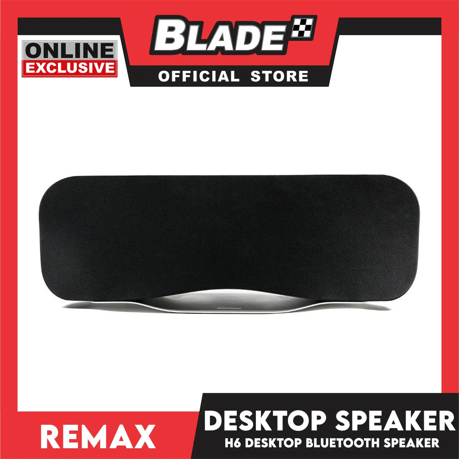 Remax Desktop Hifi Bluetooth Speaker H6 Shock Bass Stereo 3D Sound with remote