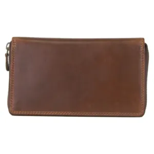 Rugged Earth Full Zipper Leather Wallet 990032/880032