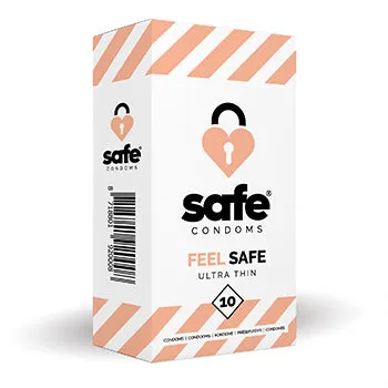 SAFE - Condoms Ultra Thin 10 pcs