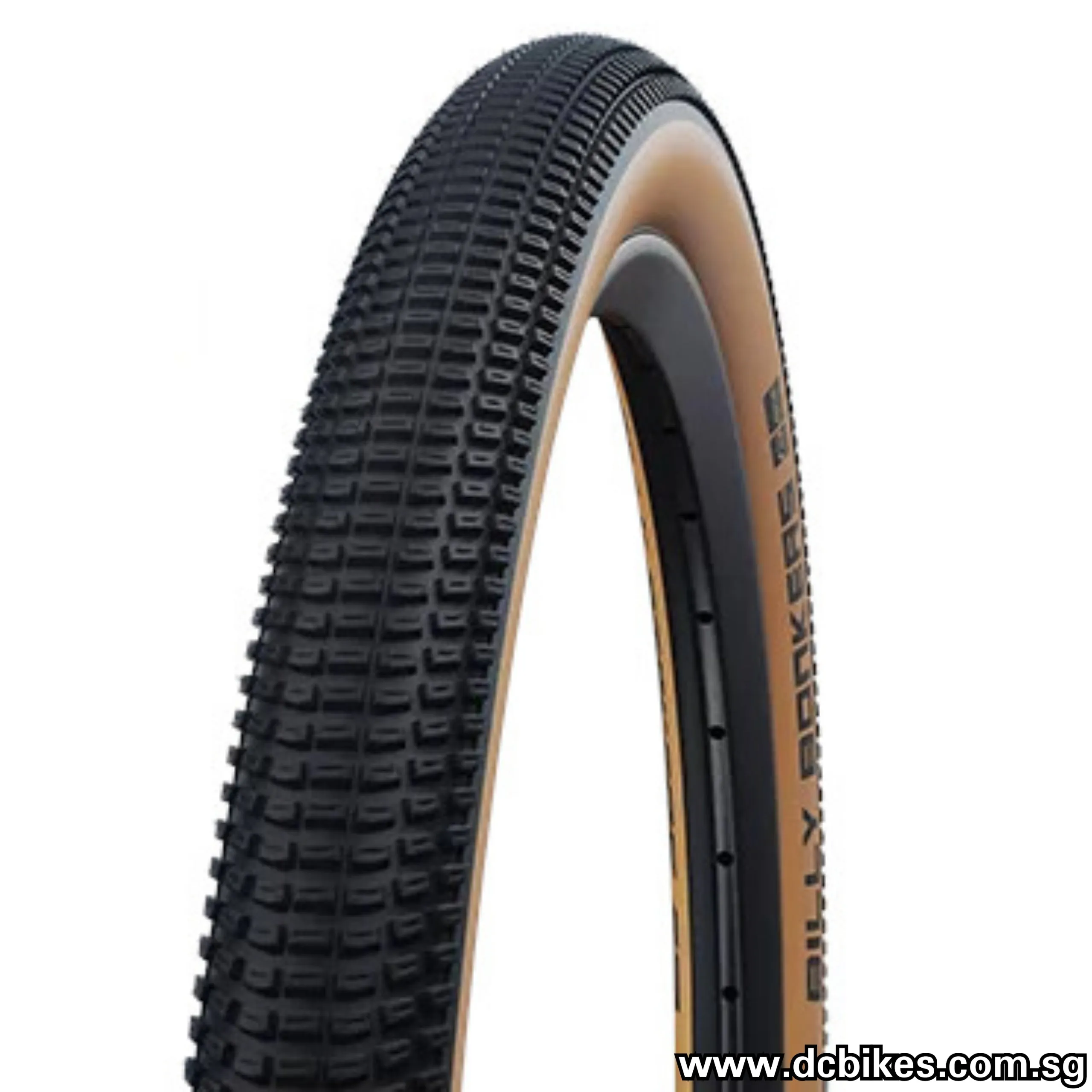 Schwalbe 26 X 2.1 Billy Bonkers Addix Black | Skinwall Tan Folding Tyres (2 Tires)