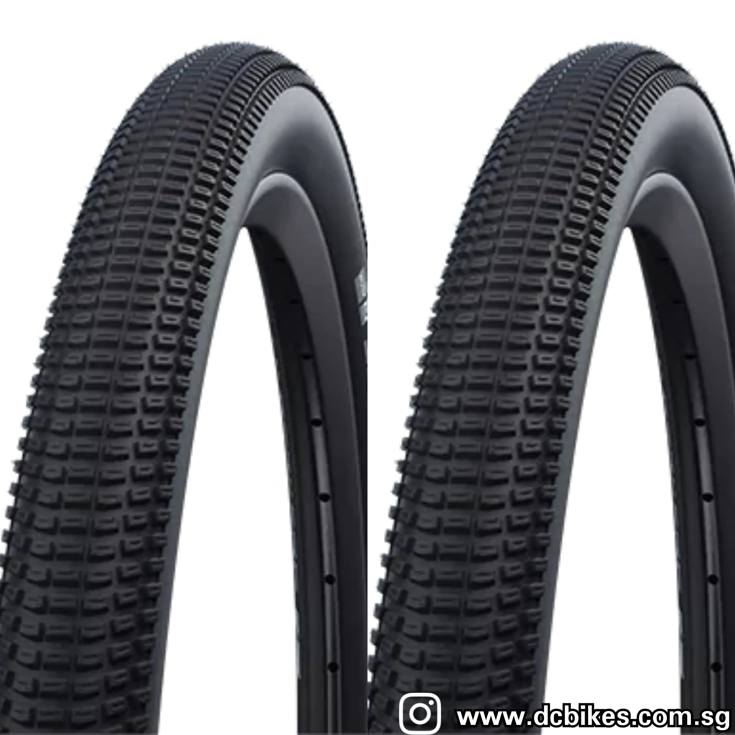 Schwalbe 26 X 2.1 Billy Bonkers Addix Black | Skinwall Tan Folding Tyres (2 Tires)