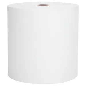 Scott High Capacity Hard Roll Paper Towels (01000), White, 12 Paper Towel Rolls, 1000' Rolls
