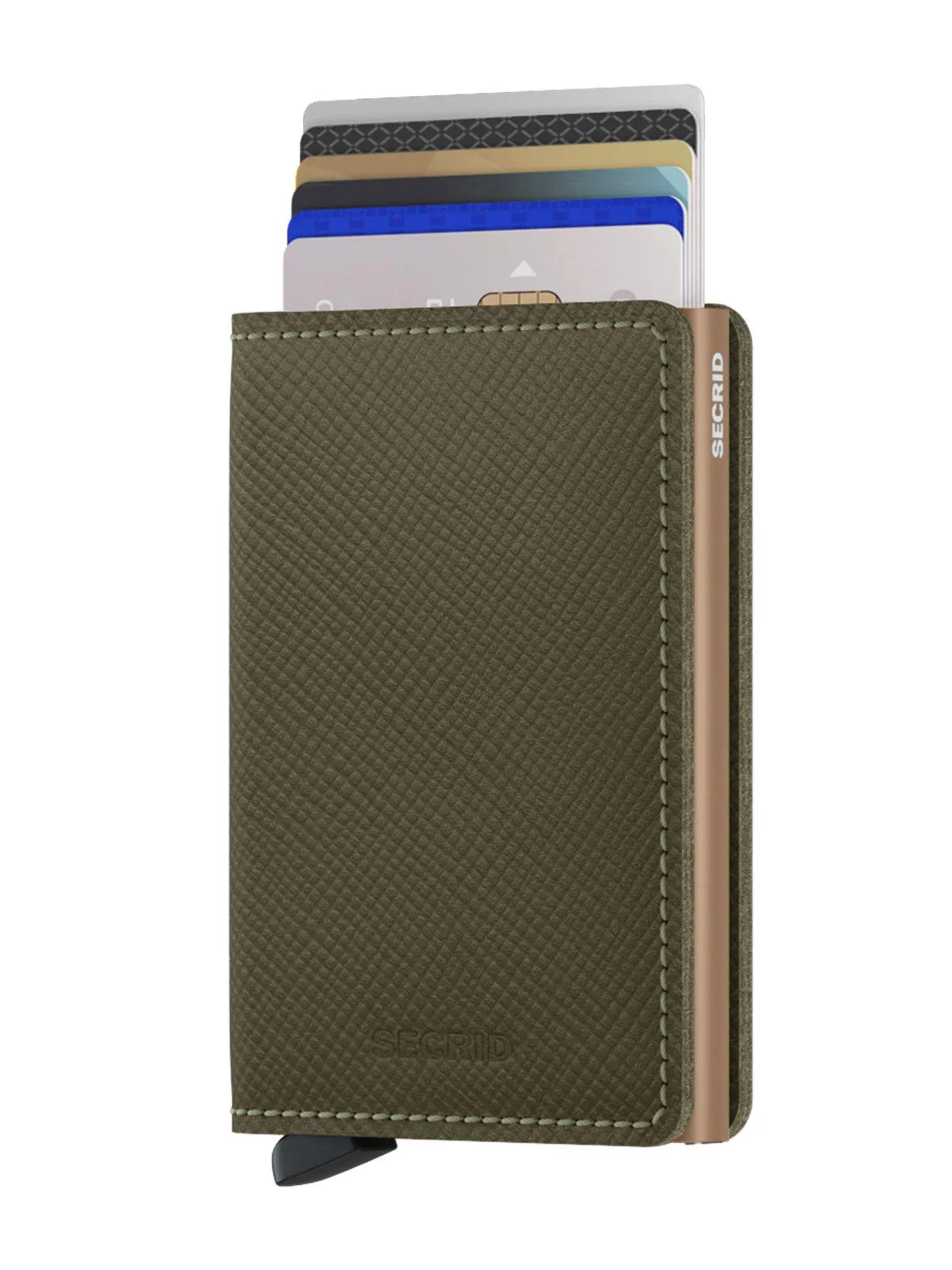 Secrid Slimwallet Saffiano Olive