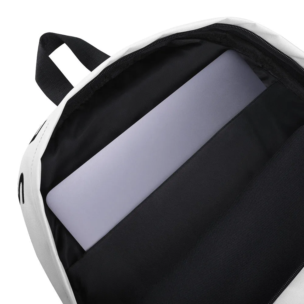 Secure The Bag Backpack (White)