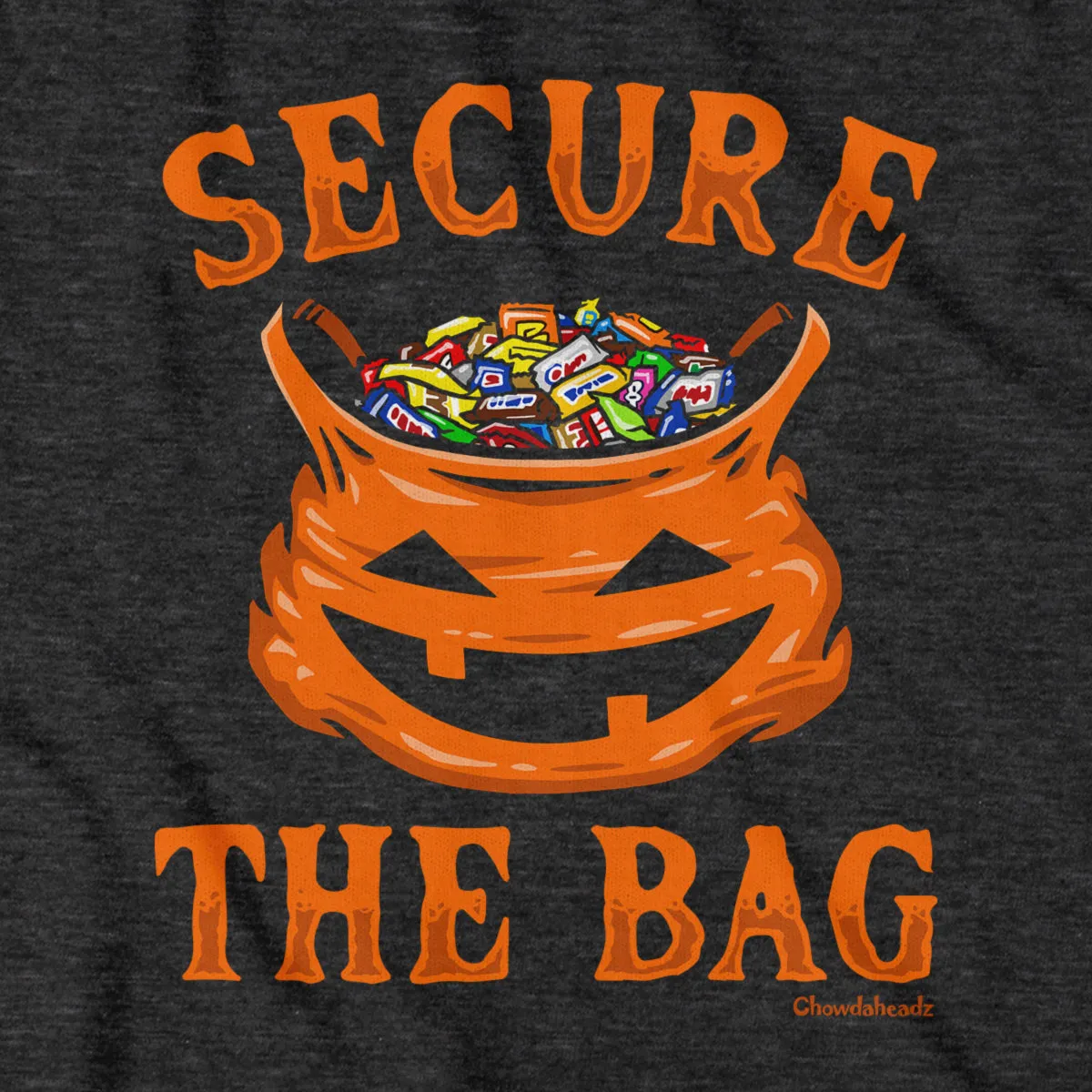Secure The Bag Halloween Youth Hoodie