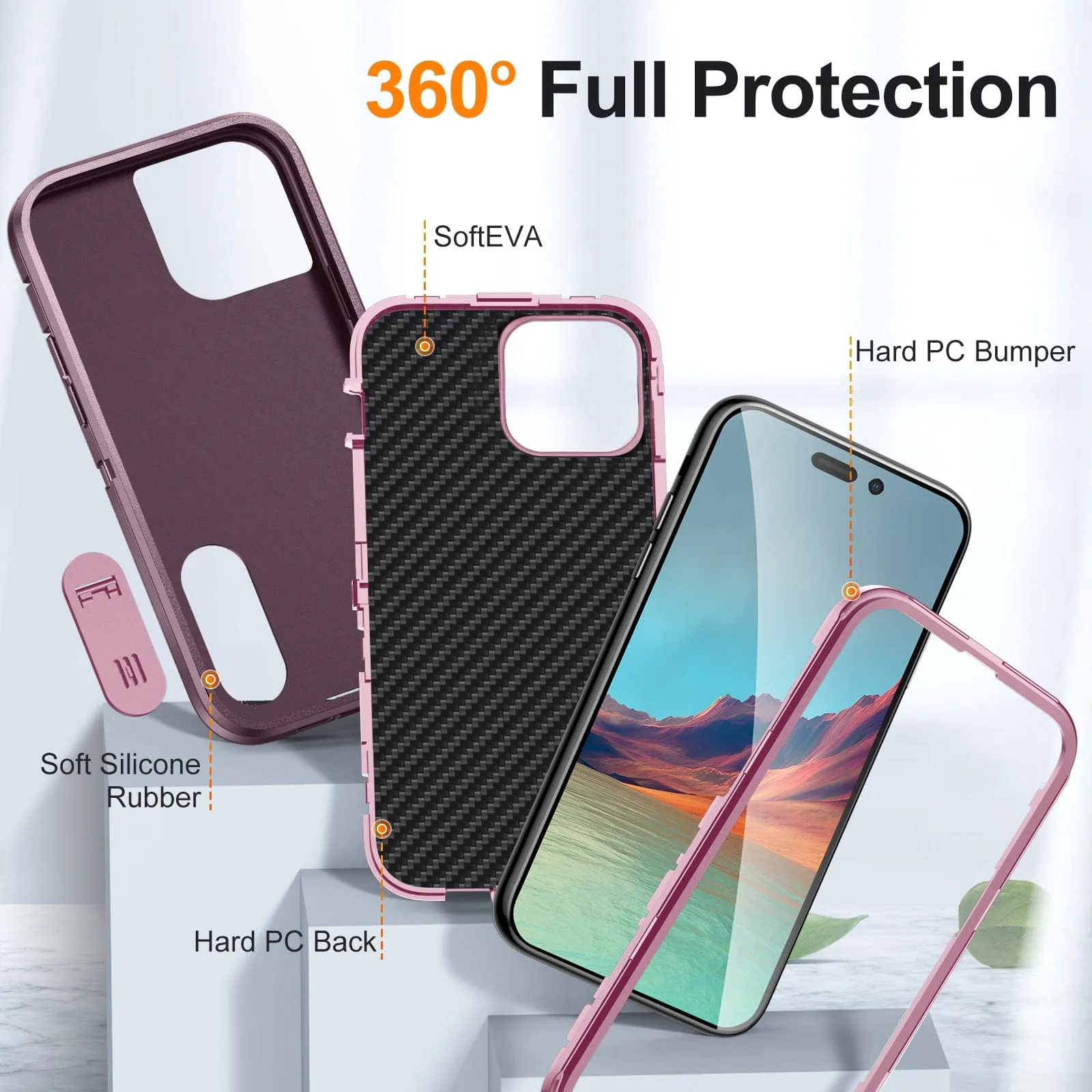 Shockproof Kickstand Phone Case