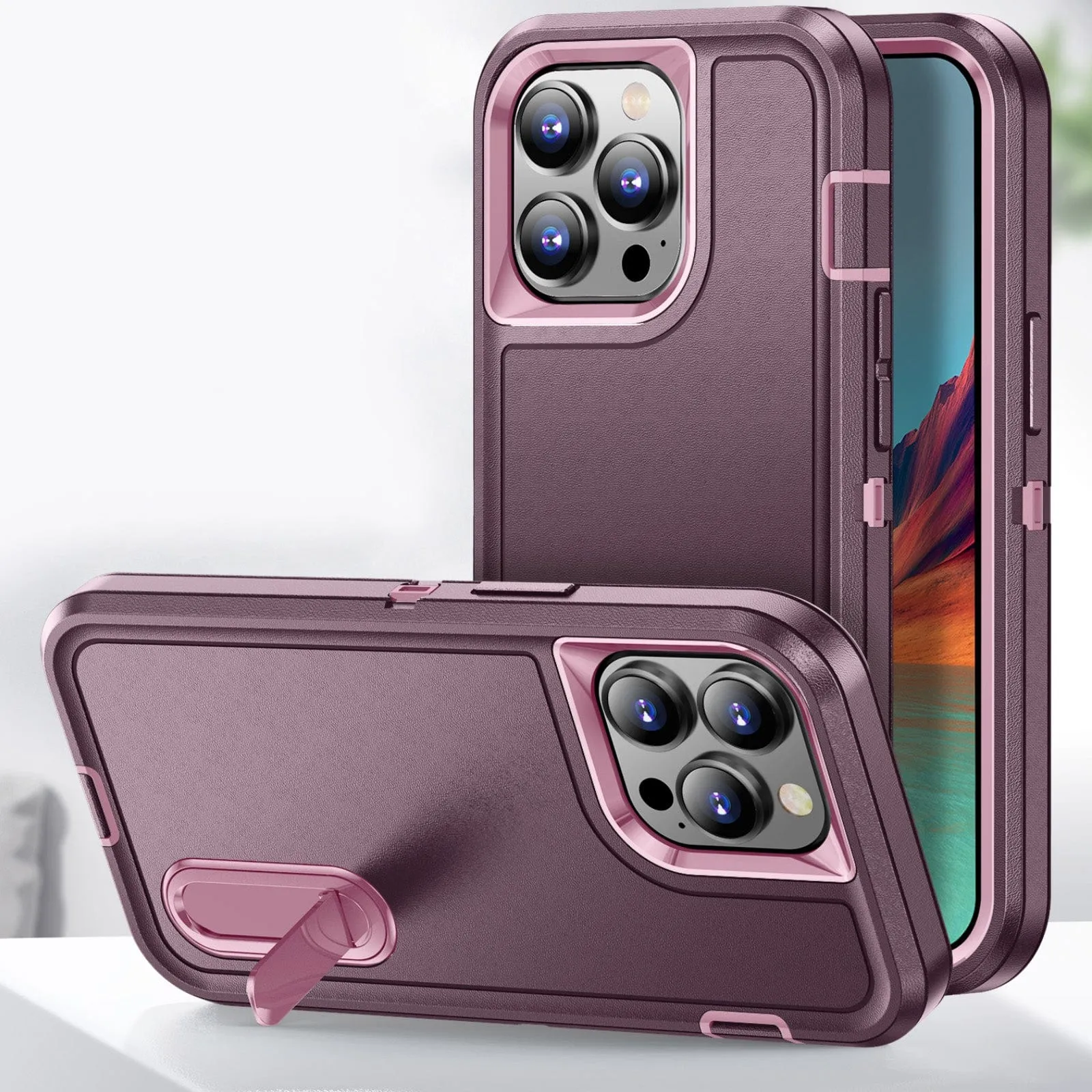 Shockproof Kickstand Phone Case