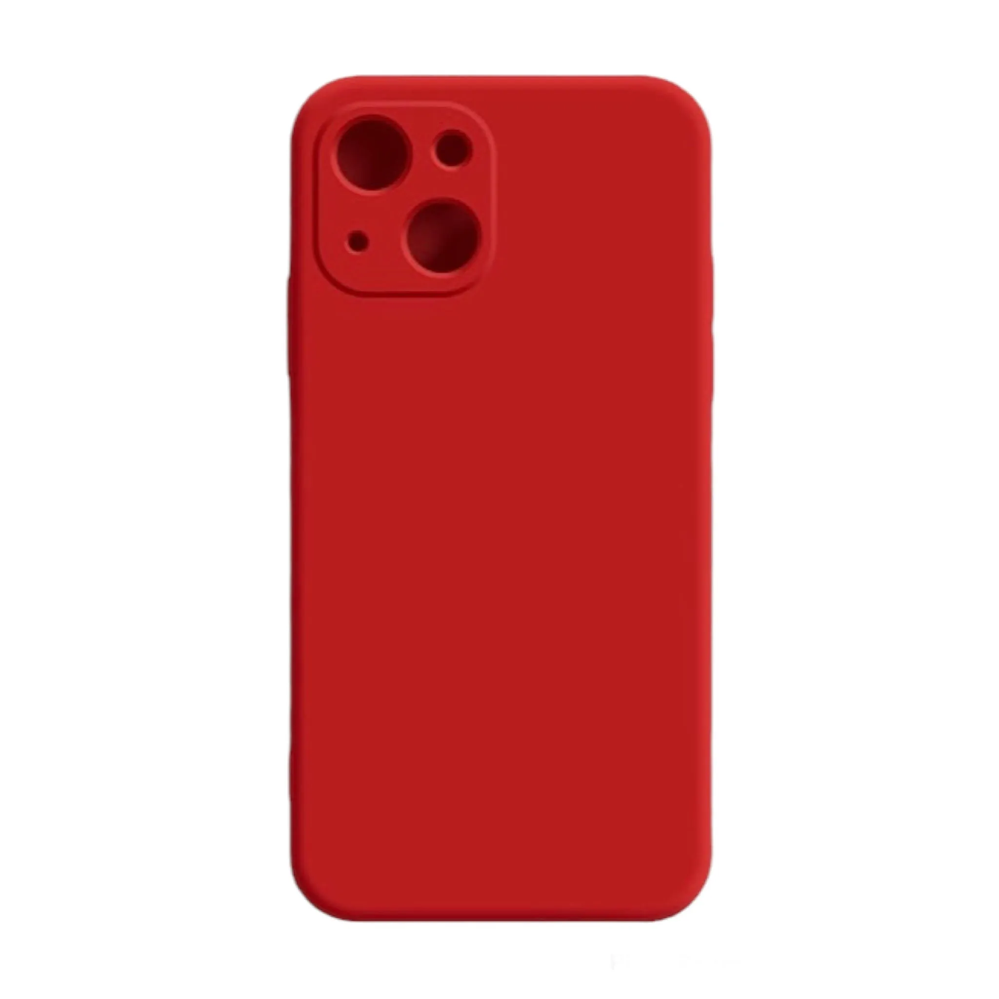 Shockproof Square Liquid Silicone iPhone Case