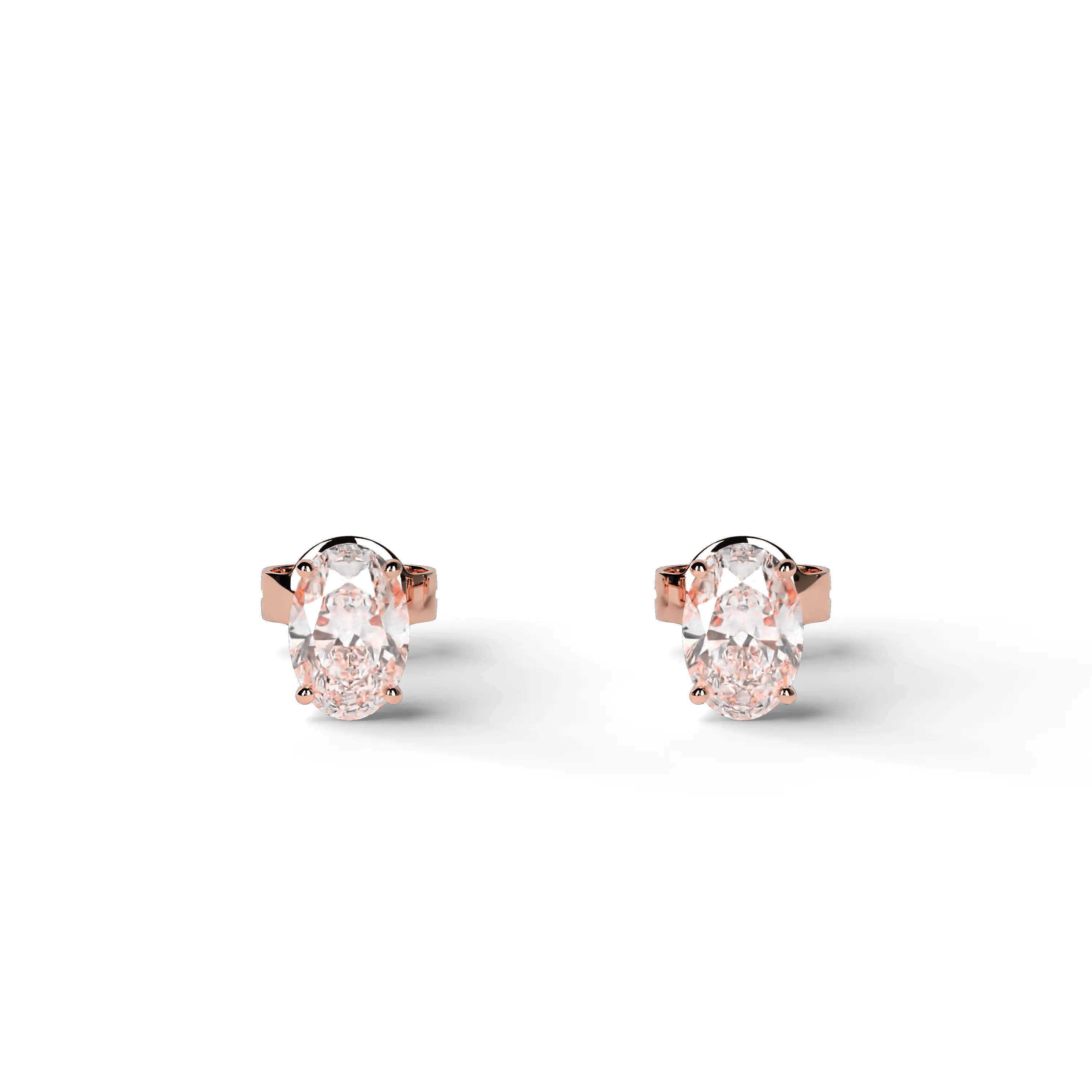SINGLE STONE STUDS